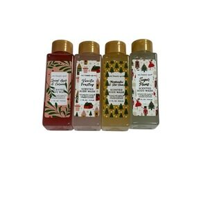 MY BEAUTY SPOT set of 4 scented body wash 2.7 oz MIXED HOLIDAY SCENTS